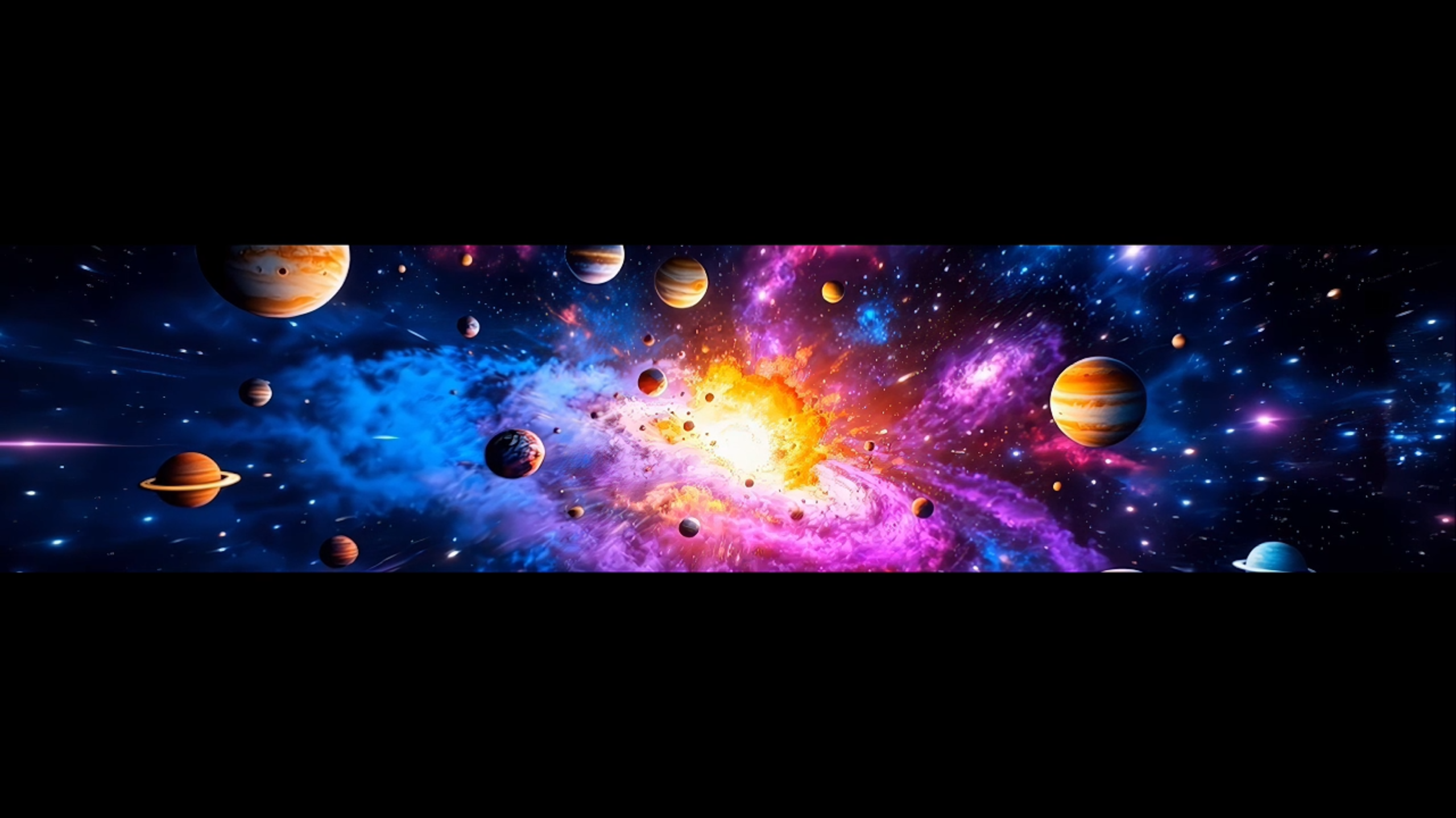 滴水湖星辰大海主题画面